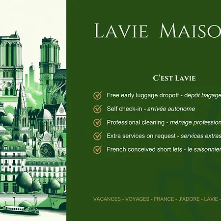 Lavie Maison Hot Tub And Ac Near Arc De Triomphe Paris Exterior photo